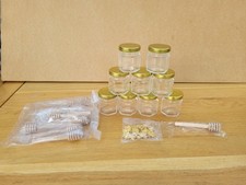 Eidoct Mini Glass Honey Jars