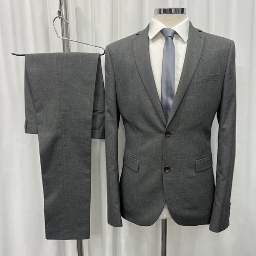 Next men suit - grey, skinny
