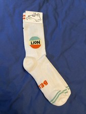 Bella Freud Lion Socks White