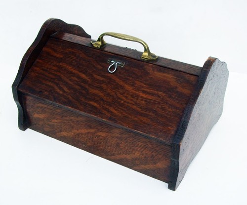Antique tiger oak - oak, tray