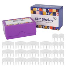 20Pcs Knit Blockers + Pins Set