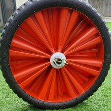 Starco Puncture Proof Foam Dinghy Trolley Wheel - Red