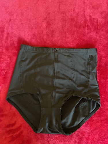 Vintage black pantie girdle - black,