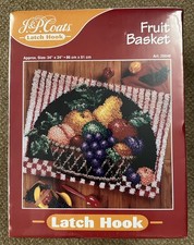 J&P Coats Latch Hook Fruit