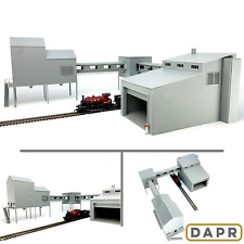 DAPR- TT:120 Gauge Model Railway Building Kit - Mining Quarry Plant Buildings