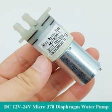 DC 12V-24V 15V 18V Small Mini 370 Diaphragm Pump Self-priming Suction Water Pump