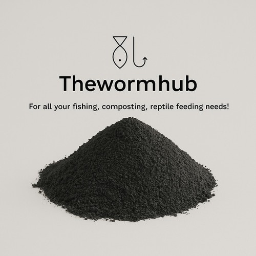 Worm castings manure - worm, humus
