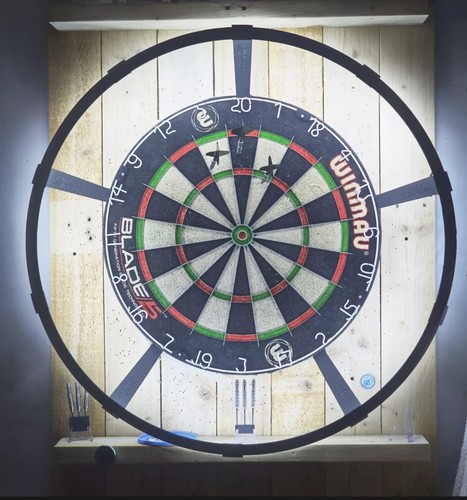 Dart board light ring - , upgraded
