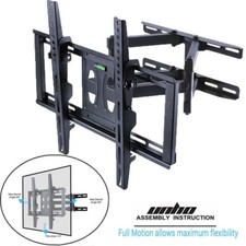 TV Wall Bracket Mount Tilt For Swivel Samsung LG 32 37 42 46 47 50 52 55 56 Inch