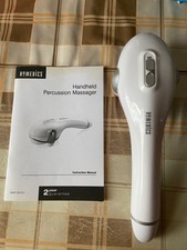 HoMedics Handheld Percussion Massager HHP-100, Quad Head, Battery Operated
