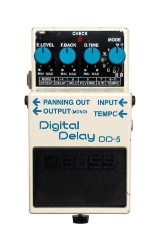 Boss digital delay guitar - dd-5,