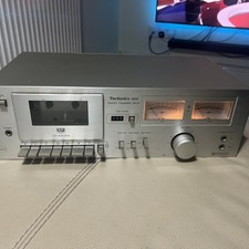 Vintage Technics Rs M10 Stereo Cassette Player Tape Deck Separate Working