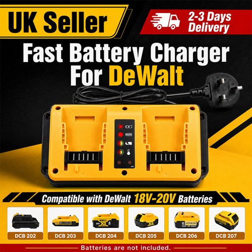 Dual port fast battery charger - fast,