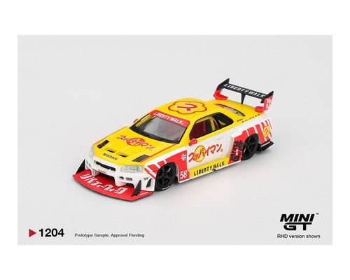 Mini nissan er34 super - gt,