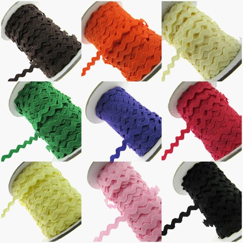 Ric rac ribbon braid - braid, 6mm