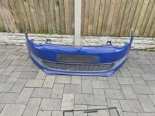 VW POLO FRONT BUMPER IN BLUE