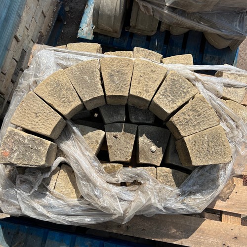 Reclaimed stone window arch - reclaimed,