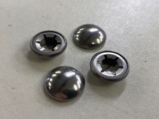 Imperial Starlock Hub Caps 4 x Axle Dome End Capped Toy Wheels Pram 3/16" - 1/2"