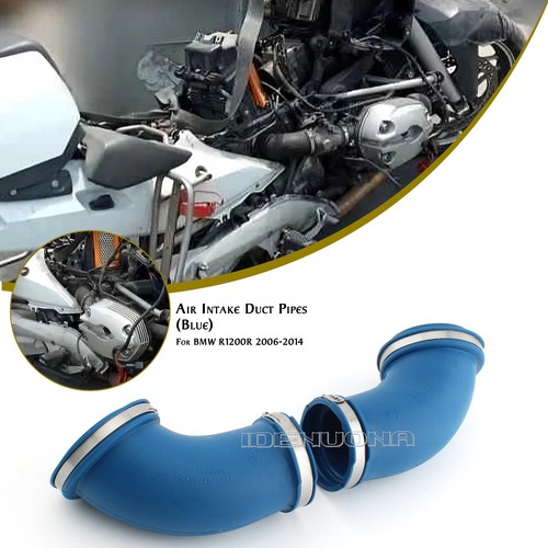 Blue motorcycle air intake - blue,
