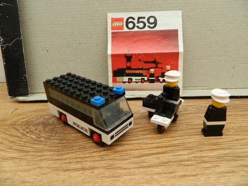 Lego town 659 police patrol - police,