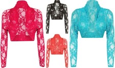 Womens Bolero Long Sleeve