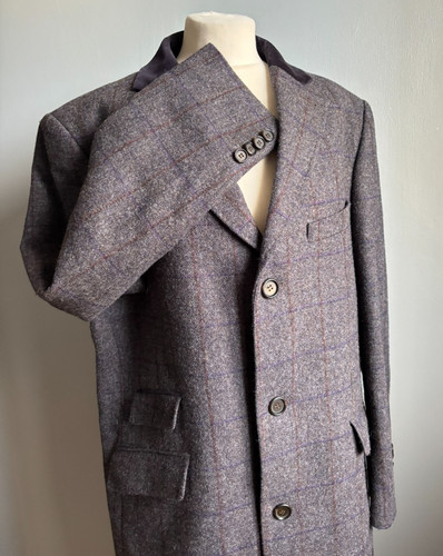 Yorkshire tweed coat - tweed, 100%