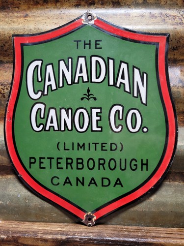 Vintage canadian canoe - canadian,