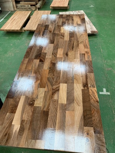 Solid walnut worktop length - solid,