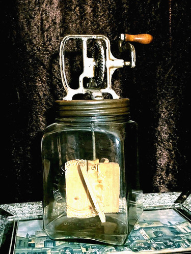 Antique dazey butter churn - antique,