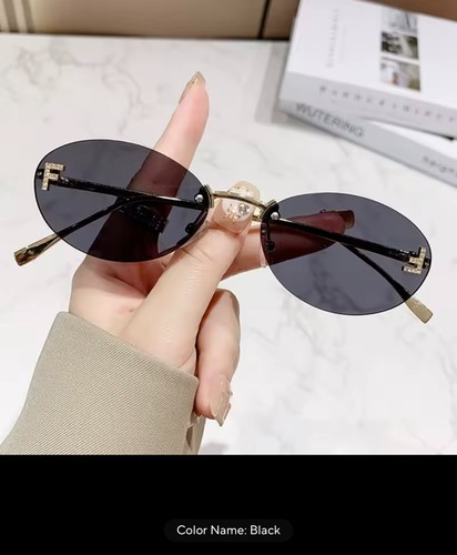 Ladies diamond oval sunglasses - ladies,