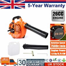 26cc Garden Yard Handheld Petrol Leaf Blower Powerful 2 Stroke Air Cooled Engine