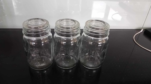 Vintage kilner jars with - 3,