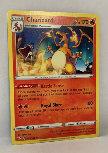 Charizard non holo foil - holo,