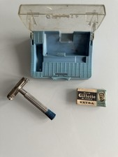 Vintage Gillette Razor & case