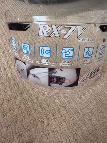 Genuine arai visor clear rx7v - visor,