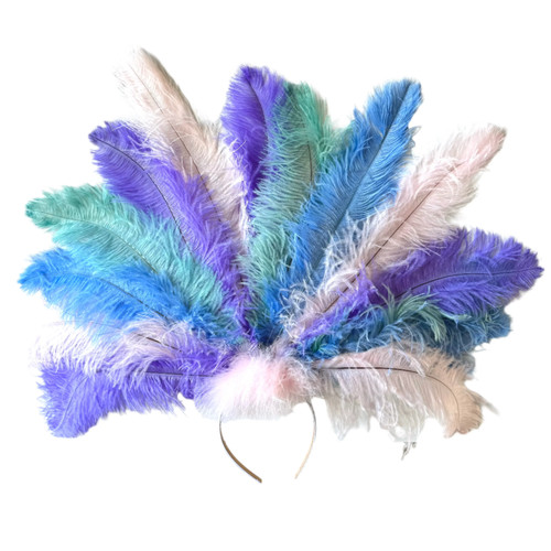 Ostrich feather blondine - ostrich,