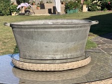 Vintage Galvanised Tin