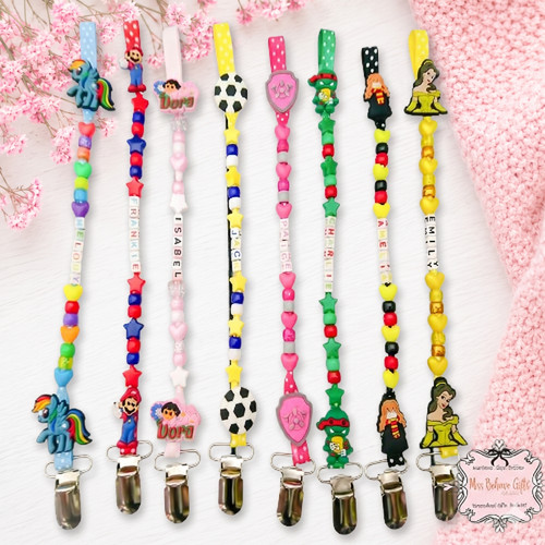 Personalised dummy clip - personalised,