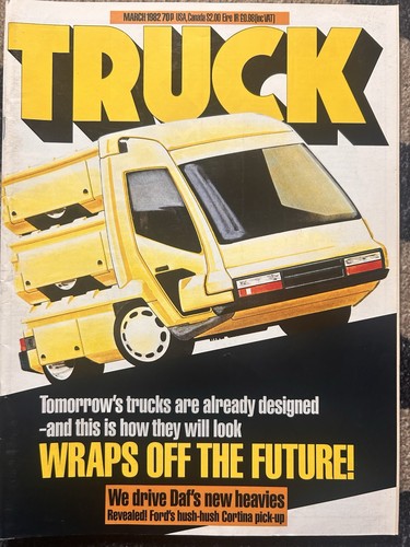 Truck magazine march - 1982,