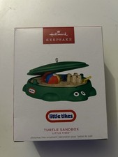 Hallmark Keepsake 2024 Ornament Little Tikes Turtle Sandbox NEW NIB