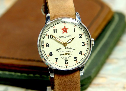 Pobeda watch death spies - death,