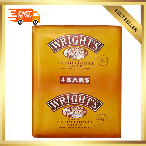 Wright coal tar soap 4 - coal,