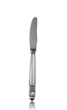 Georg Jensen Acorn Sterling Silver Luncheon Knife Long Handle 024