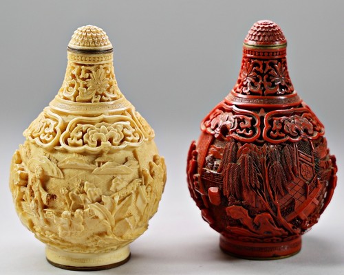 Vintage chinese cinnabar - vintage,
