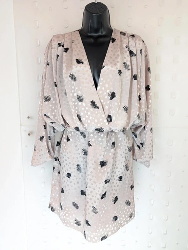 Vintage 80s champagne jacquard - vintage,