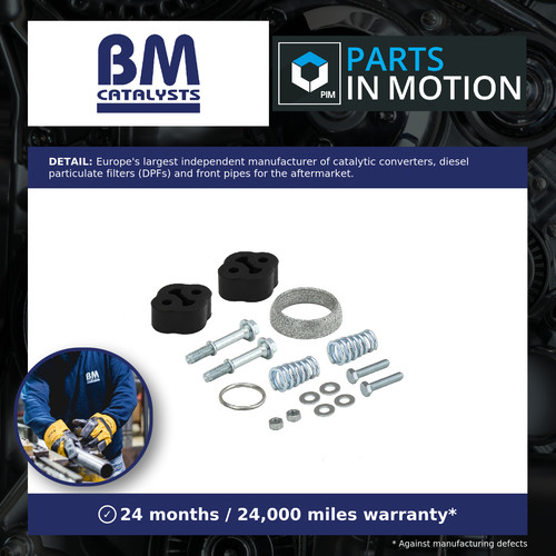 Exhaust pipe fitting kit - exhaust,