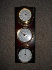 Small Brass ship's clock