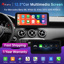 12.3'Wireless CarPlay Touch Screen For Benz A W176 C117 X117 GLA X156 B W246