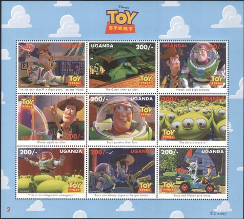 Uganda 1997 disney films toy - 1997, disney/films/toy