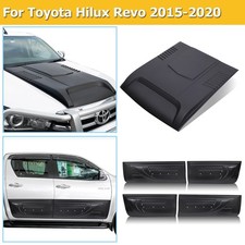 For Toyota Hilux Revo 2015-2022 Body Kit Bonnet Scoop Vent Side Door Cladding